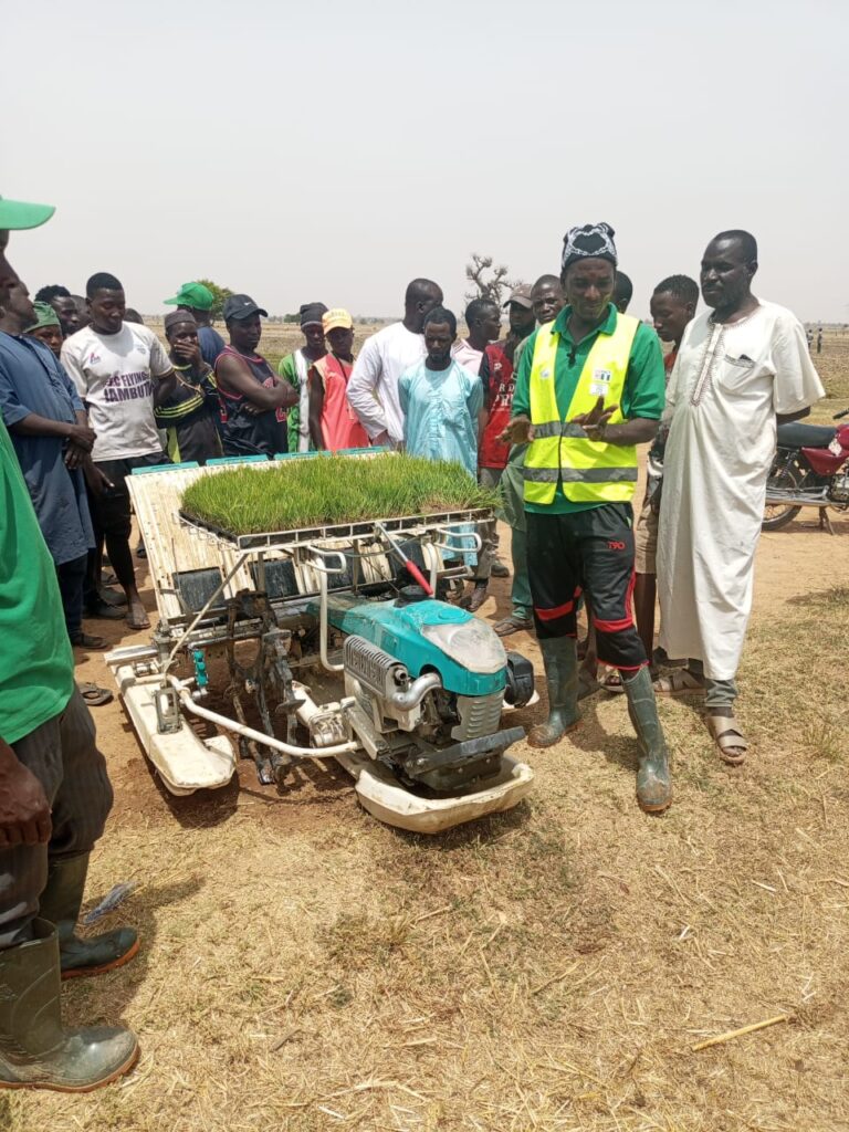 SRI-2030 trains Kano farmers on modern rice transplanting IMG 20260327 WA0007