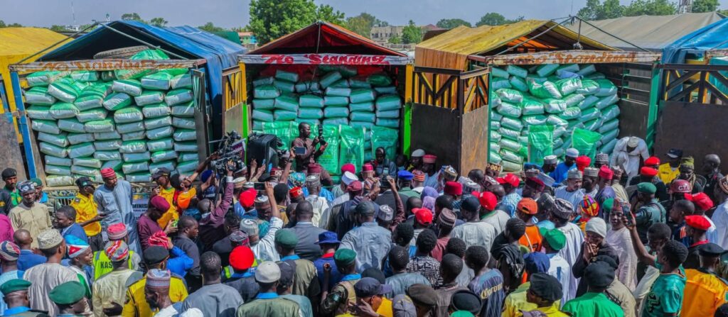 Governor Yusuf flags off distribution of 150 trailers of fertiliser for 2026 farming season FB IMG 1783009025713 1024x447